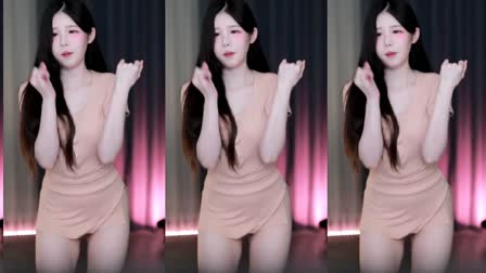 AfreecaTV黑珍女仆白丝热舞加特林20250729舞蹈剪辑